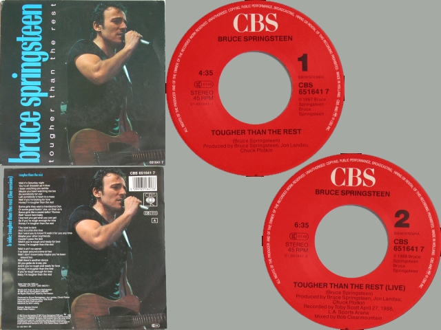 Bruce Springsteen - TOUGHER THAN THE REST (STUDIO / LIVE)